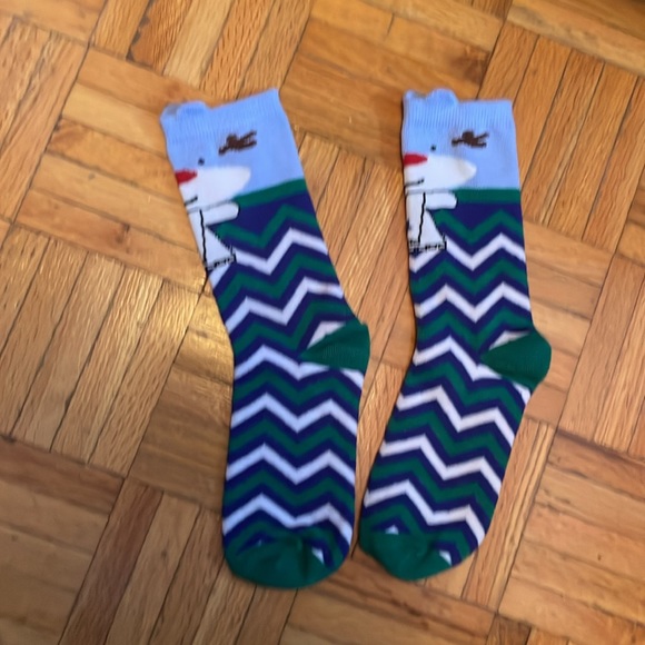 Cute Christmas Holidays Style Anime Style Character Socks - Picture 3 of 5